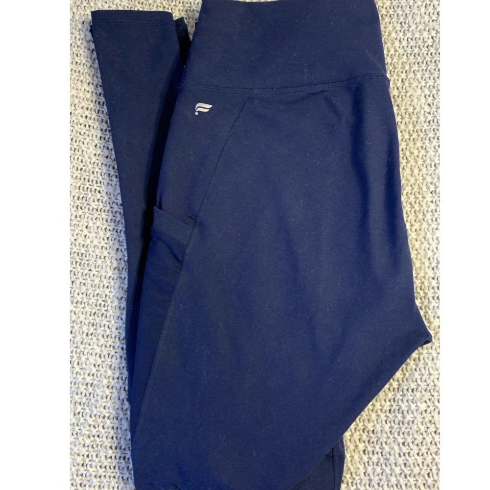 Fabletics Mila Pocket Legging .Blue. - 7/8
